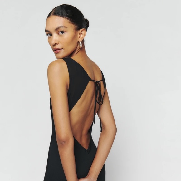 NWT Reformation Damara Dress in size M 🖤 - Picture 3 of 8